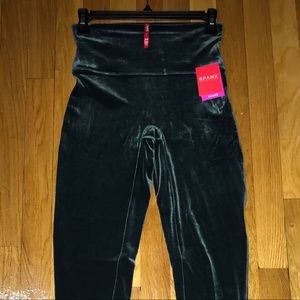 NWT spanx velour leggings